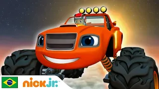 Blaze and the Monster Machines | As melhores pistas de corrida - parte 1 | Nick Jr. em Português