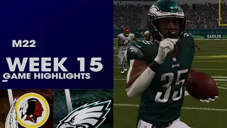 Washington vs. Eagles Week 15 Highlights | M22