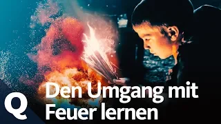 Wie Kinder lernen können, mit Feuer umzugehen | Quarks