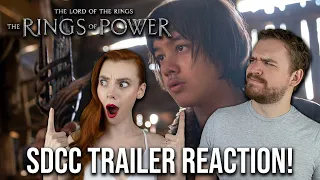 Another Beautiful Trailer But Where Is The STORY?!? | Rings Of Power SDCC Trailer Reaction!