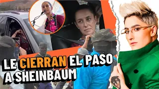 ¡Como bandidos! AMLO dice que es montaje la retención de Claudia Sheinbaum | Macabrón