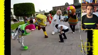 Carrera de Botargas #7 | Ft Doctor Simi, Bob Esponja, Spiderman, Buzz Bunny #carreradebotargas