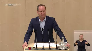 Matthias Strolz im Parlament - Bildungsbudget - 19.04.2018