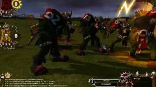 Blood bowl match orks vs humans(AI) part1 TT replay