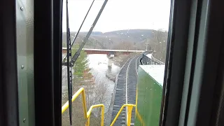 Cab ride on the Lehigh Gorge Scenic Railway | GP-38-2 #2013