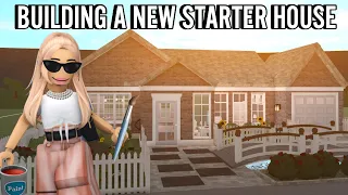 BUILDING A NEW BLOXBURG STARTER HOUSE | roblox