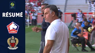 LOSC LILLE - OGC NICE (0 - 4) - Résumé - (LOSC - OGCN) / 2021-2022