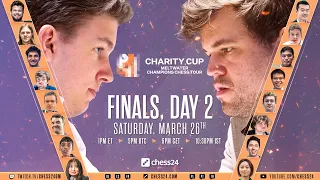 Champions Chess Tour: Charity Cup | Finals Day 2 | Commentary by Peter Leko & Daniel King