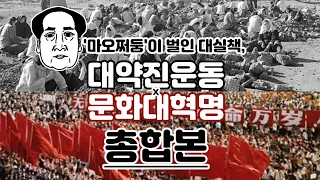 마오쩌둥의 대실책, 대약진운동/문화대혁명 총정리 [총합본]