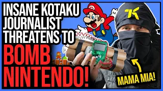 INSANE Kotaku Journalist Threatens to Bomb Nintendo!