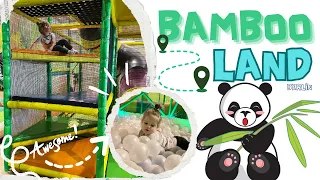 VLOG! Ангелина поехала в Bambooland в Берлине! БАССЕЙН С ШАРИКАМИ и ПНЕВМОПУШКИ