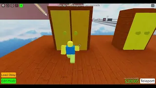 How to make ''RUSH'' with a CLOSET  from doors in Obby Creator
