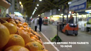 London's historic food market to move