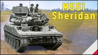 Czołg z Aluminium | M551 Sheridan