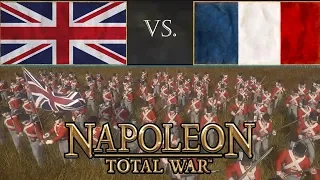 Napoleon Total War Online Multiplayer Battle: Great Britain vs France on Italian Grassland