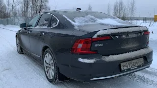 Взял Volvo S90 - шведский полный привод сквозь русские снега