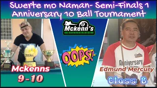 Ang Swerte Mo Naman Semifinals 1 -  Anniversary 10 Ball Tournament