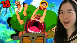 Gaimon and His Bizarre Friends - ONE PIECE Episode 18 Reaction