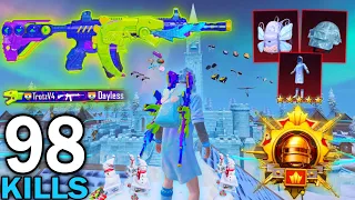 98 KILLS!😍NEW BEST SNIPER GAMEPLAY W/ FULL GLACIER SET😈 SAMSUNG,A7,A8,J2,J3,J4,J5,J6,J7,XS,A3,A4