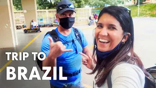 USA to Brazil: $185 round-trip for two