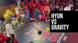 Gravity vs Hyun Joon Kim | Bboy Battle | Red Bull BC One USA Cypher 2022 | Los Angeles