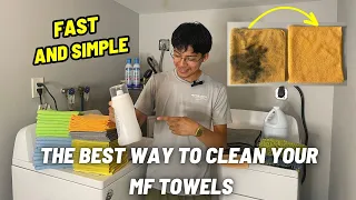 How To Wash and Dry Microfiber Towels - Detailing Beyond Limits