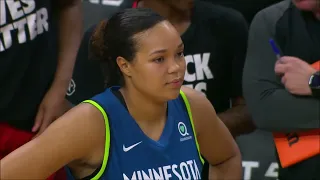 WELCOME BACK! Napheesa Collier Hits A 3, First Bucket Returning From Pregnancy For Minnesota Lynx