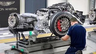 How They Build the Most Powerful Aston Martin Supercars by Hand - Inside Production Line Factory