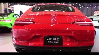 2019 Mercedes AMG GT 53 4 Doors Coupe | Exterior and Interior Walkaround & First Look | Auto Show