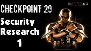 The Chronicles of Riddick: Escape From Butcher Bay - Walkthrough Part 29 - Security Research #1