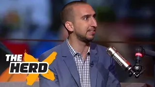 Nick Wright on LeBron James as GOAT, Kawhi Leonard MVP debate and more | THE HERD