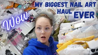 Huge AliExpress Nail Art Haul | Nail Art Supplies | #dossierpartner #unboxing #aliexpresshaul