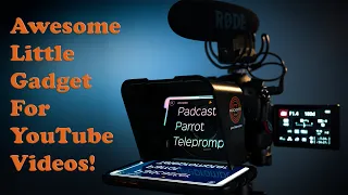 Teleprompter for YouTube Videos | Padcaster Parrot Teleprompter & App | Should you get one?