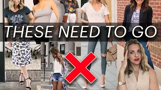 These Spring/Summer Clothing Items Need to GO! *Trash or Donate*