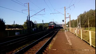 ТЭП70-0224 с поездом Гродно-Минск,перегон Столбцы-Колосово