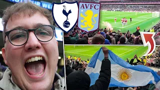 *AWAY END CARNAGE AS VILLA WIN AT SPURS!* | TOTTENHAM HOTSPUR 0-2 ASTON VILLA | *VLOG*