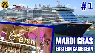 Carnival Mardi Gras Pt.1: Embarkation, Havana Interior Cabin Tour, Emeril's Bistro 1396 - ParoDeeJay