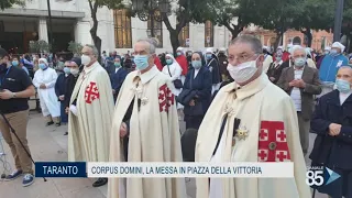 15 Giugno 2020   Taranto   Corpus Domini, la messa in piazza della vittoria