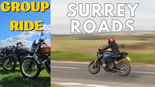 Group Ride | GORGEOUS Surrey roads | Helmet chit chat