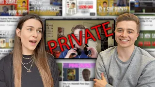 Reacting to My Boyfriend's Old Videos