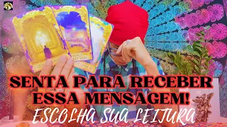 🕯️SENTA PRA RECEBER ESSA MENSAGEM 🤯 CONFIRMAÇÃO ATRÁS DE CONFIRMAÇÃO ☀️ ESCOLHA SUA LEITURA!