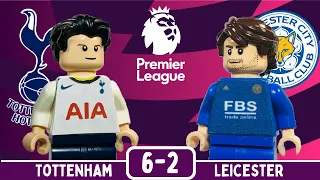 Tottenham 6-2 Leicester | LEGO Highlights