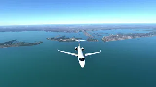 MSFS2020 Full Scenic Flight from Miami to Providenciales Cessna Citation Longitude
