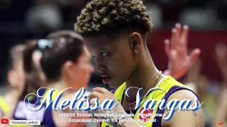 Melissa Vargas│Eczacıbaşı Dynavit vs Fenerbahçe Opet │Turkish Volleyball League 2023/24 Final Game 1