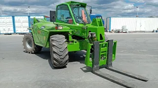 Телескопический погрузчик 12тонн. Merlo p 120.10