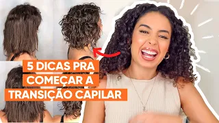 5 DICAS PRA INICIAR SUA TRANSIÇÃO CAPILAR | JULIANA LOUISE