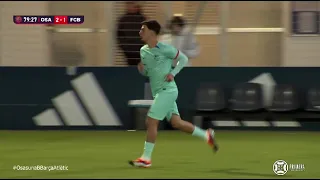 Guille Fernández (Debut 1º RFEF) Barça Atlètic VS Osasuna B - 15 Years