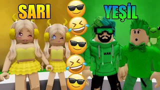 ❤️KIZLAR VS ERKEKLER RENK KAPIŞMASI 💛 KÜBRA NİSA 🔥ROBLOX BROOKHAVEN 🏠 RP