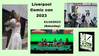 Liverpool Comic Con October 2023 - I MET NATALIA DYER!