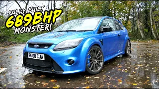 INSANE *689BHP FRONT WHEEL DRIVE* FORD FOCUS RS VS WET ROADS!!!